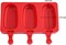 3-Cavity Silicone Popsicle Molds with Lid – Set of 2 (Oval) – BPA-Free, Homemade Ice Cream Bar & Cakesicle Molds with 50 Wooden Sticks